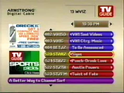 arnstrong 5-5 30 chanel 65 show|armstrong tv channels.